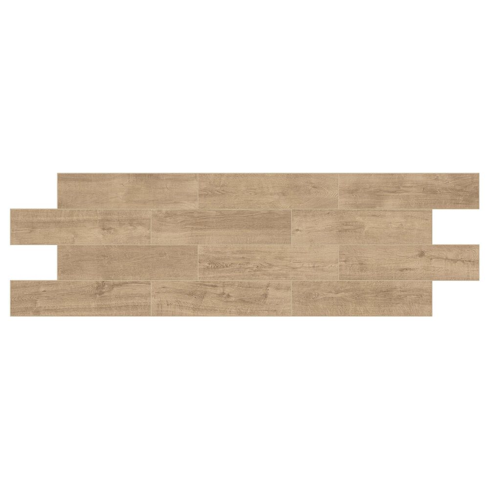 DalTile Gaineswood Hickory 6" x 24" Porcelain Tile Shop NFM