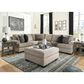 Signature Design by Ashley Bovarian Storage Ottoman in Stone, , large