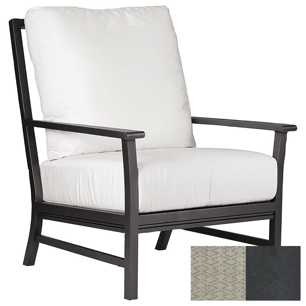 Venture Montana Lounge Chair with Kira Dune Cushion in Graphite, , large