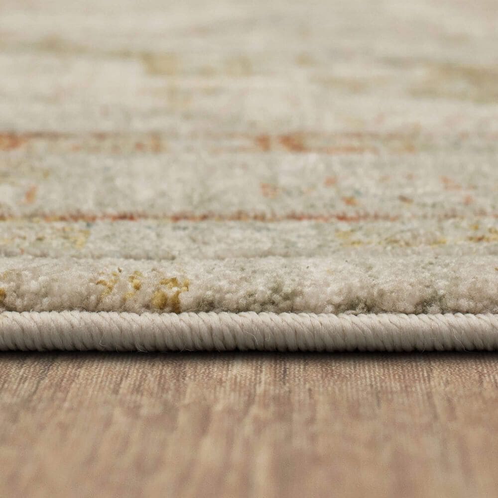 Karastan Adalia RG848-741 5&#39; x 7&#39;6&quot; Cream Area Rug, , large