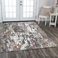 RIZZY Logan 8" x 10" Gray Area Rug, , large