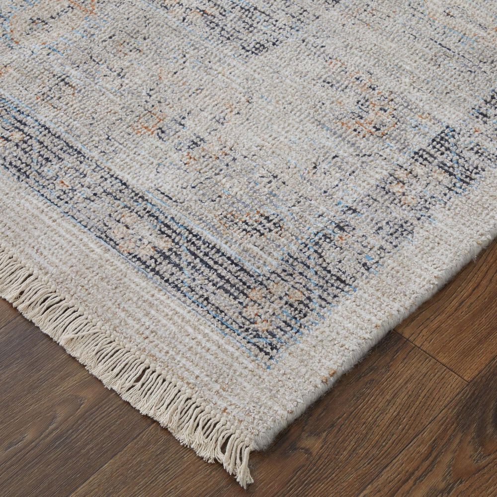 Feizy Caldwell 3&#39;6&quot; x 5&#39;6&quot; Ivory and Blue Area Rug, , large