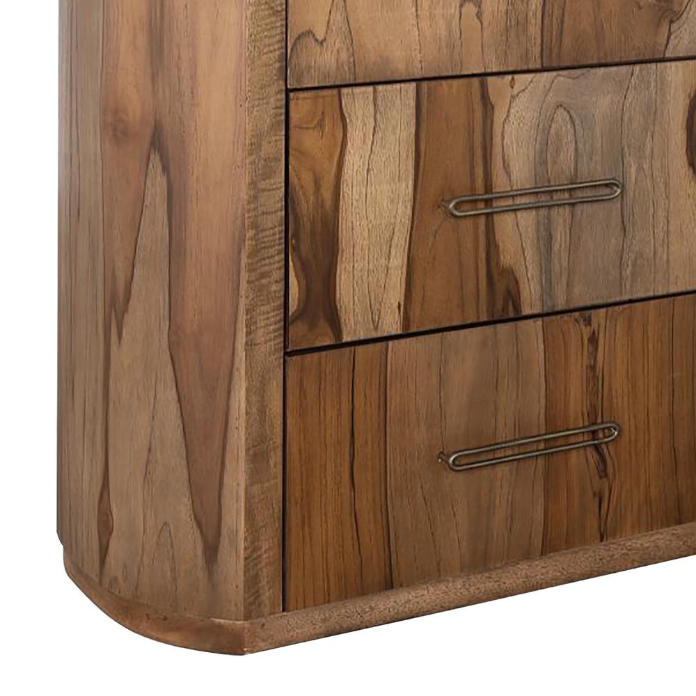 Fallridge Balam 6-Drawer Dresser in Natural Teak, , large