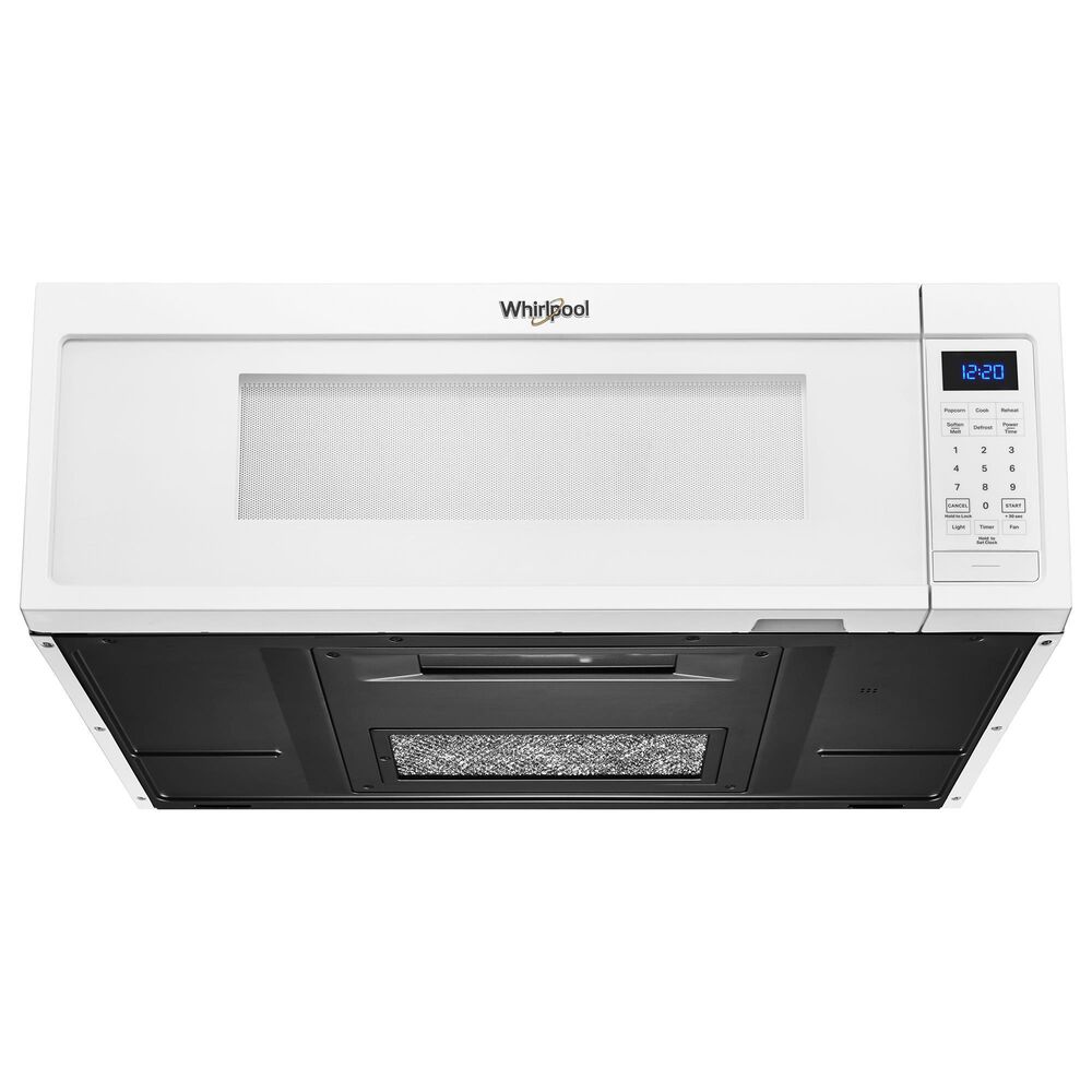 Whirlpool 1.1 Cu. Ft. Over-the-Range Low Profile Microwave Hood Combination in White, , large