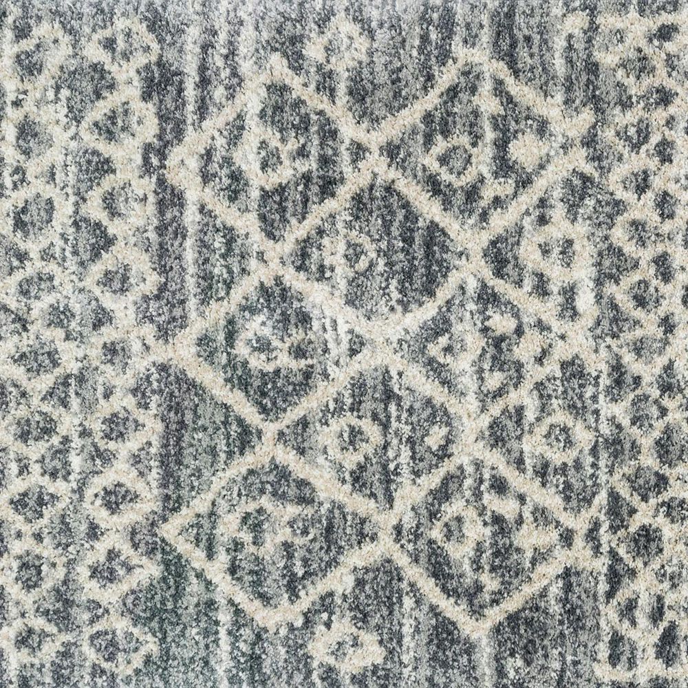 Loloi Quincy QC-02 2&#39;3&quot; x 8&#39; Graphite and Beige, , large