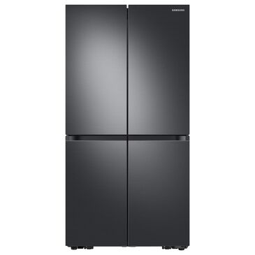 Samsung 29.2 Cu. Ft. 4-Door Flex French Door Refrigerator with Auto Fill Pitcher in Black Stainless Steel, , large