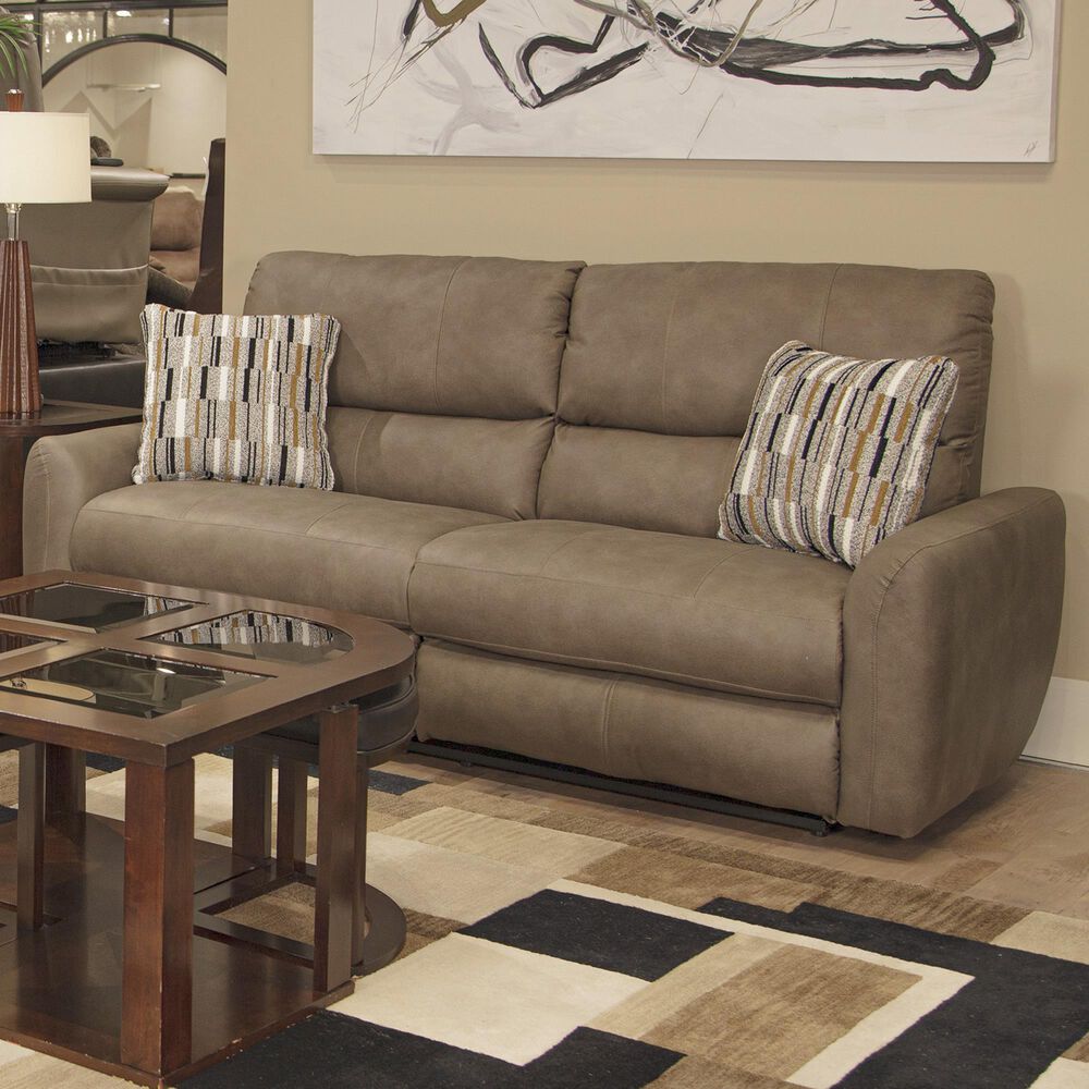 Hartsfield Dorian Power Reclining Sofa in Pebble, , large