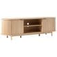 Walker Edison Chloe 70" TV Stand in Coastal Oak, , large