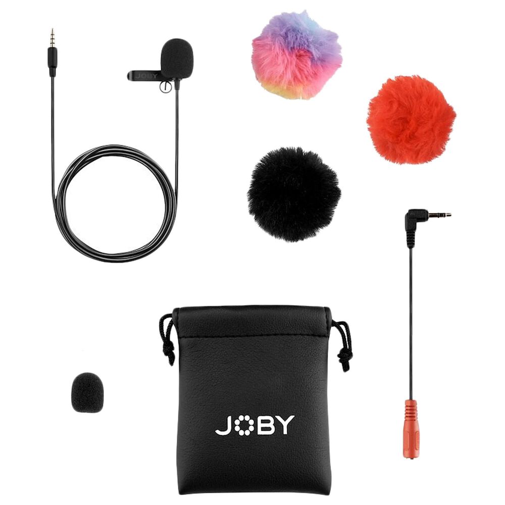 JOBY Joby Wavo Lav Mobile Microphone in Black, Red and Rainbow, , large