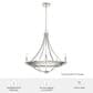 Hunter Perch Point 24" 5-Light Chandelier in Brushed Nickel, , large