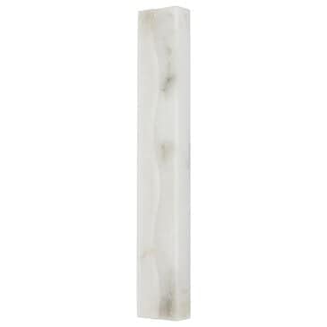 Hudson Valley Lighting Sanger 33" 1-Light Wall Sconce in Soft White and Polished Nickel, , large