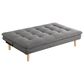 Coaster Scout Stationary Convertible Sofa Bed in Grey, , large