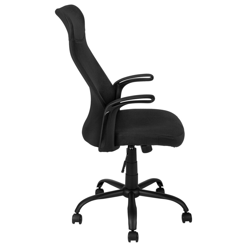 Monarch Specialties Office Armrest Chair in Black, , large