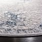 Safavieh Invista INV468F 6"7" Round Grey and Ivory Area Rug, , large