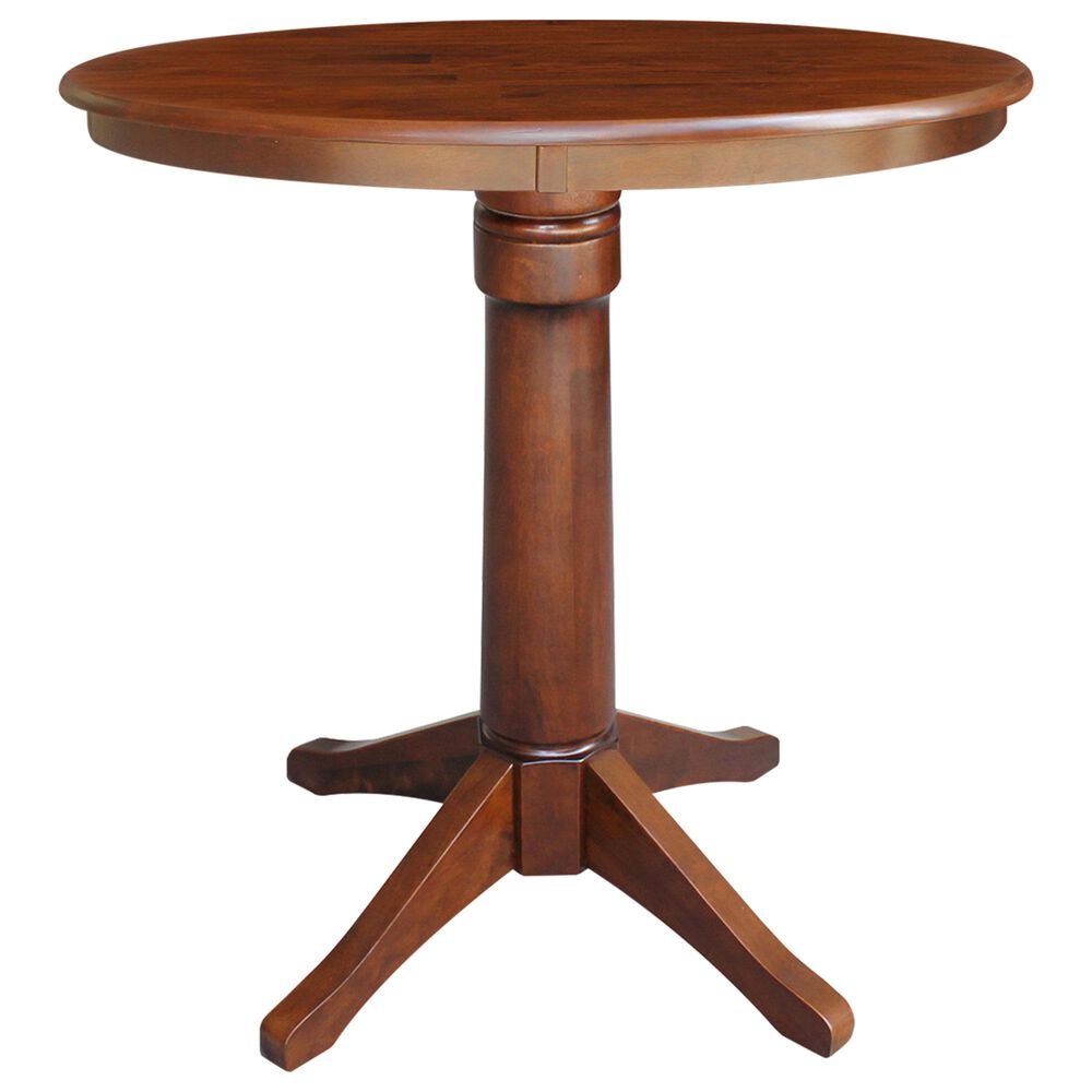 International Concepts 36" Traditional Dining Table in Espresso - Table Only , , large
