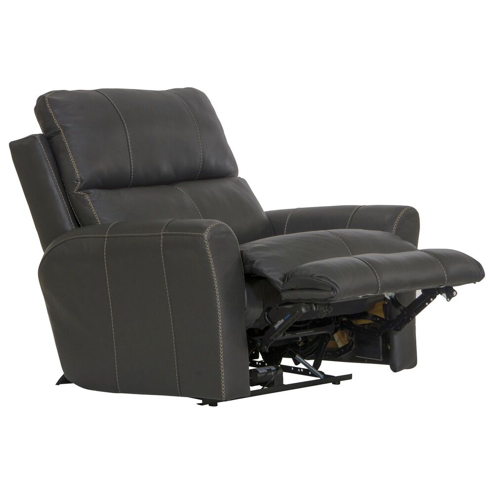 Catnapper Fredda Power Recliner with Power Headrest in Anthracite, , large