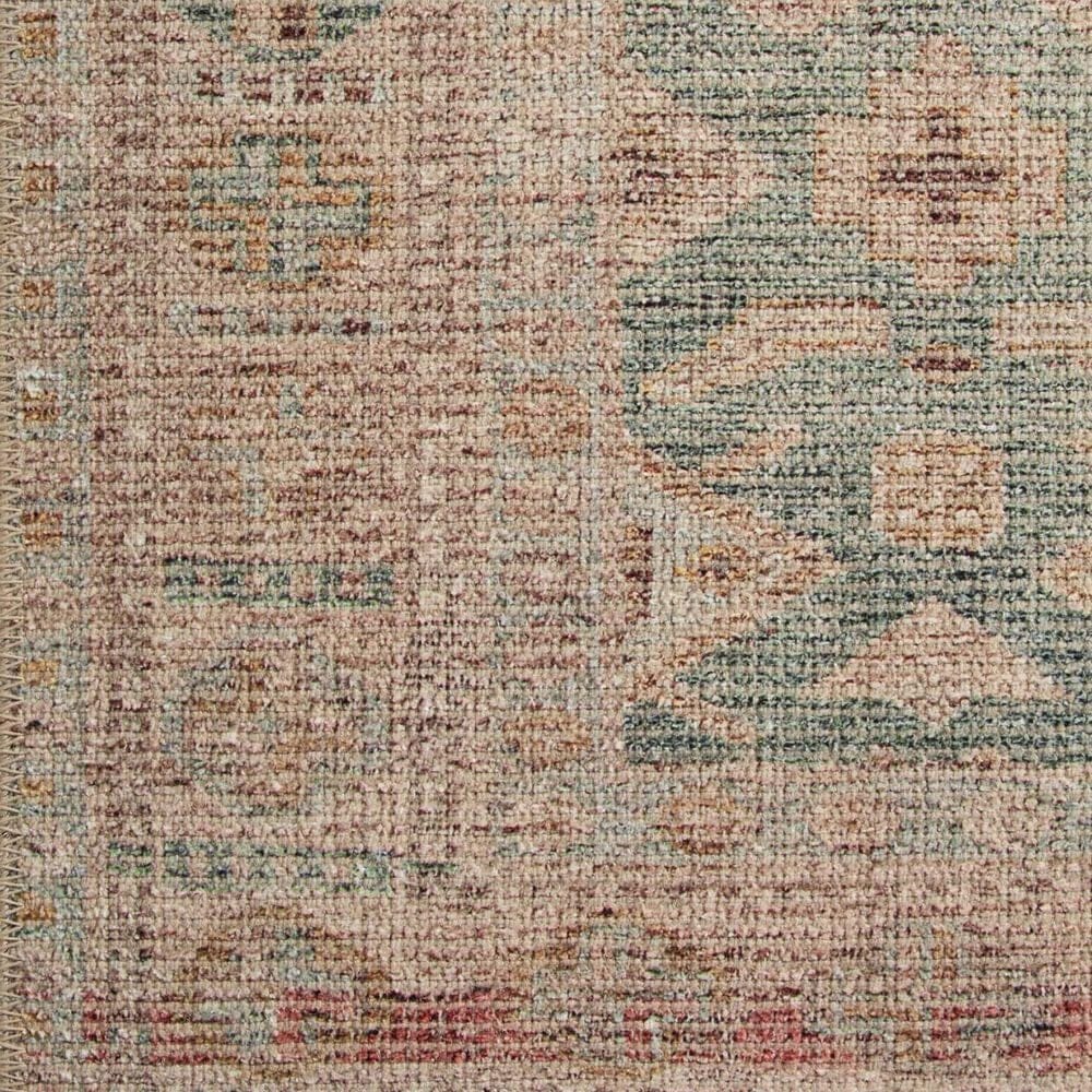Angela Rose Aubrey 7&#39;6&quot; x 9&#39;6&quot; Aqua and Sand Area Rug, , large