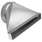 Zephyr Rectangular to Round Transition for Lift Downdraft in Silver, , large