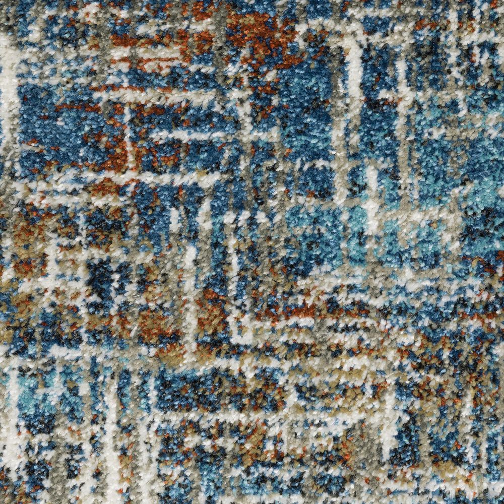 Oriental Weavers Venice Latina 7&#39;10&quot; x 10&#39; Blue and Multicolor Area Rug, , large