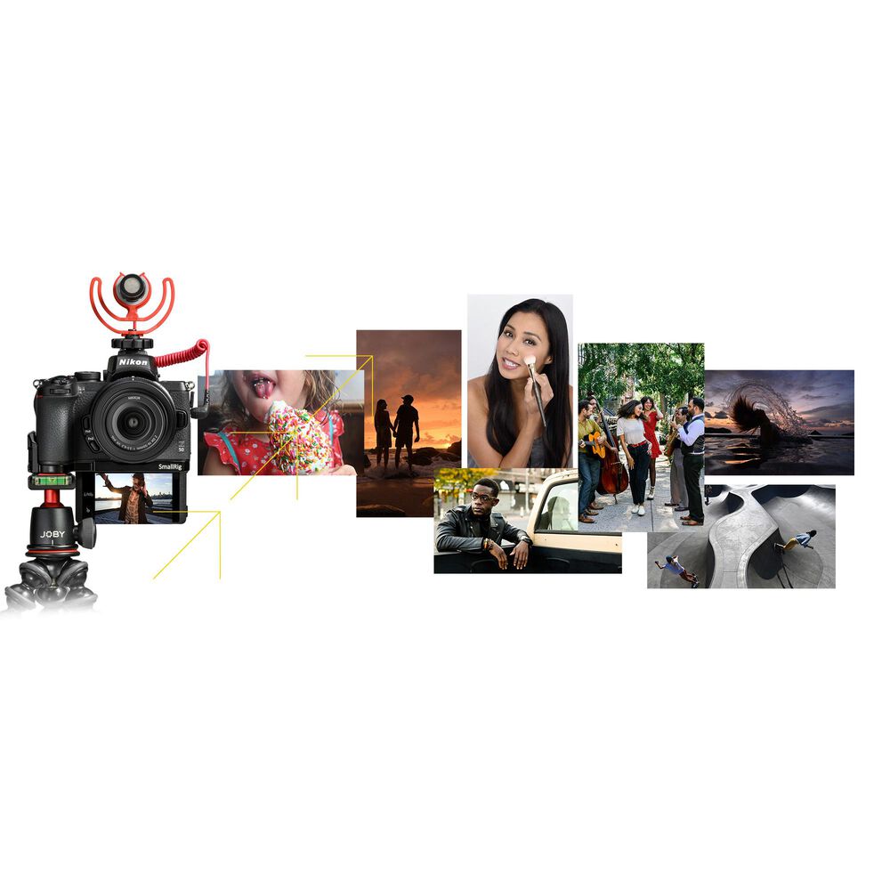 Nikon Creator's Kit with Z50 Digital SLR Cameras and Z DX ...