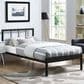 Modway Gwen Twin Platform Bed Frame in Brown, , large
