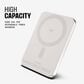 ohsnap! Snap Pack Dual-MagSafe Qi2 Power Bank in Silver Fox, , large