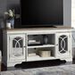 Ashley Realyn XL 74" TV Stand in Chipped White, , large