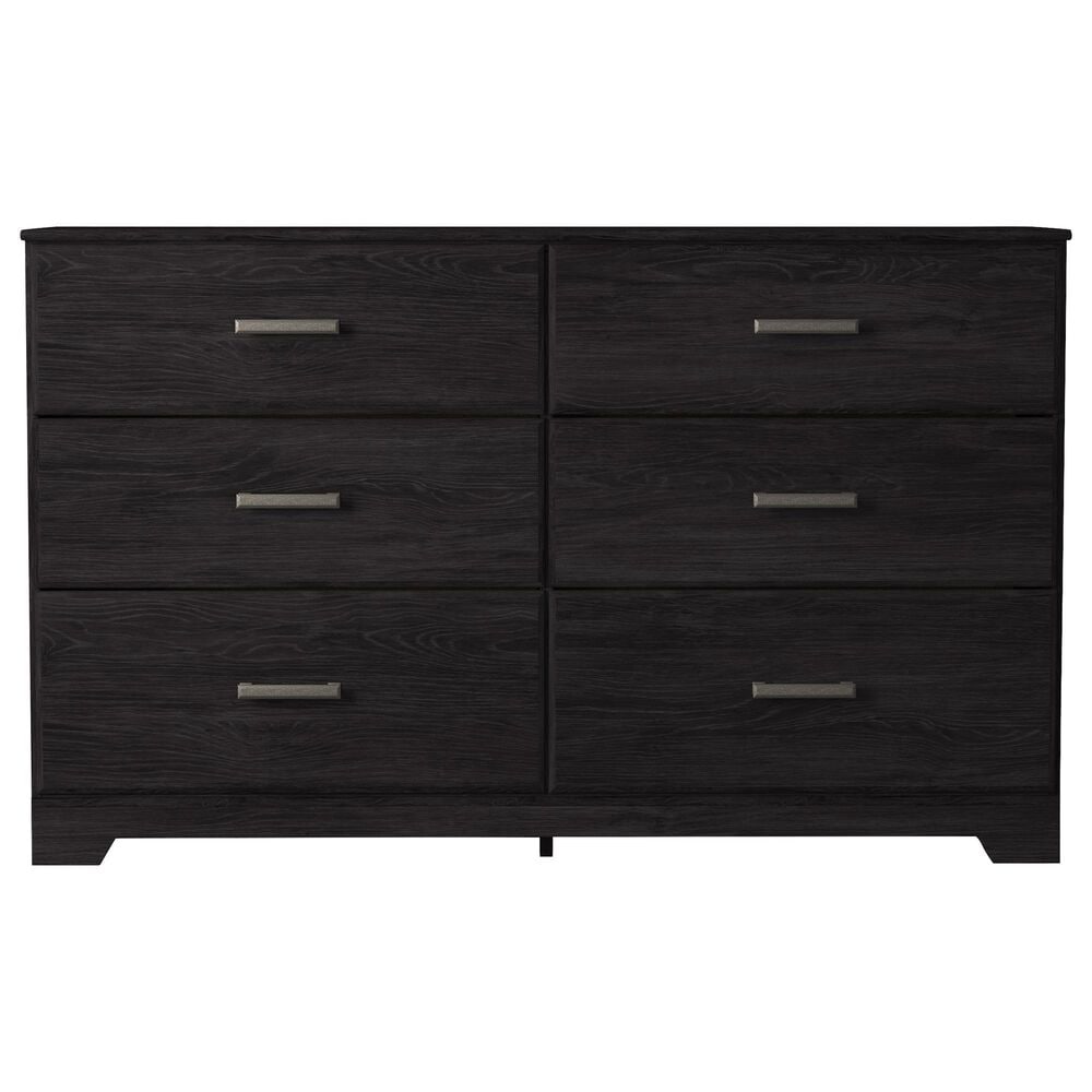 Ashley Belachime 4 Piece Full Panel Bedroom Set in Dark Charcoal, , large