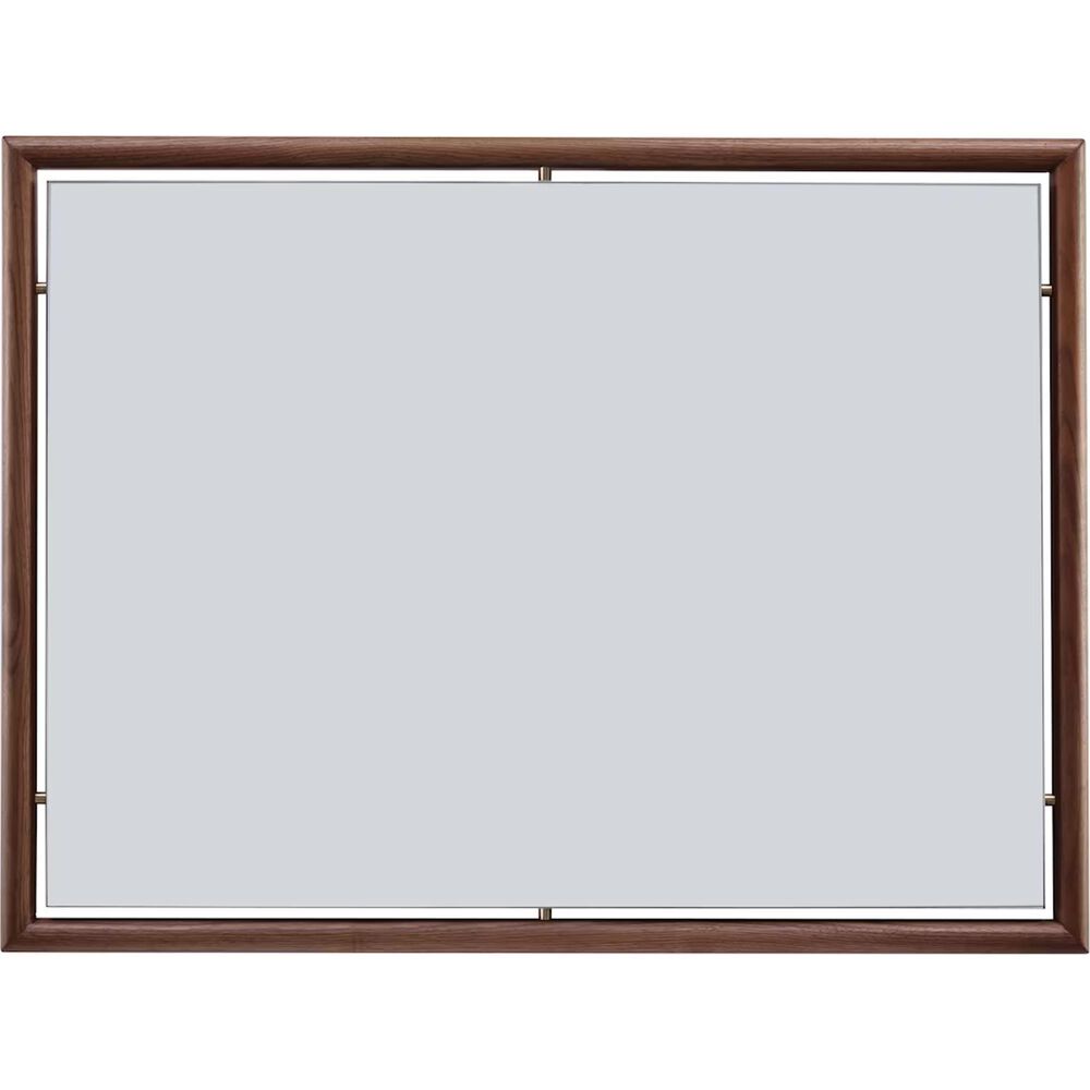 Stickley Furniture Walnut Grove Dresser Mirror in Walnut, , large