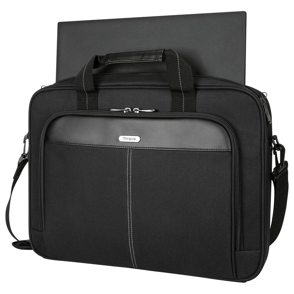 Targus 15&quot; - 16&quot; Classic Slim Briefcase in Black, , large
