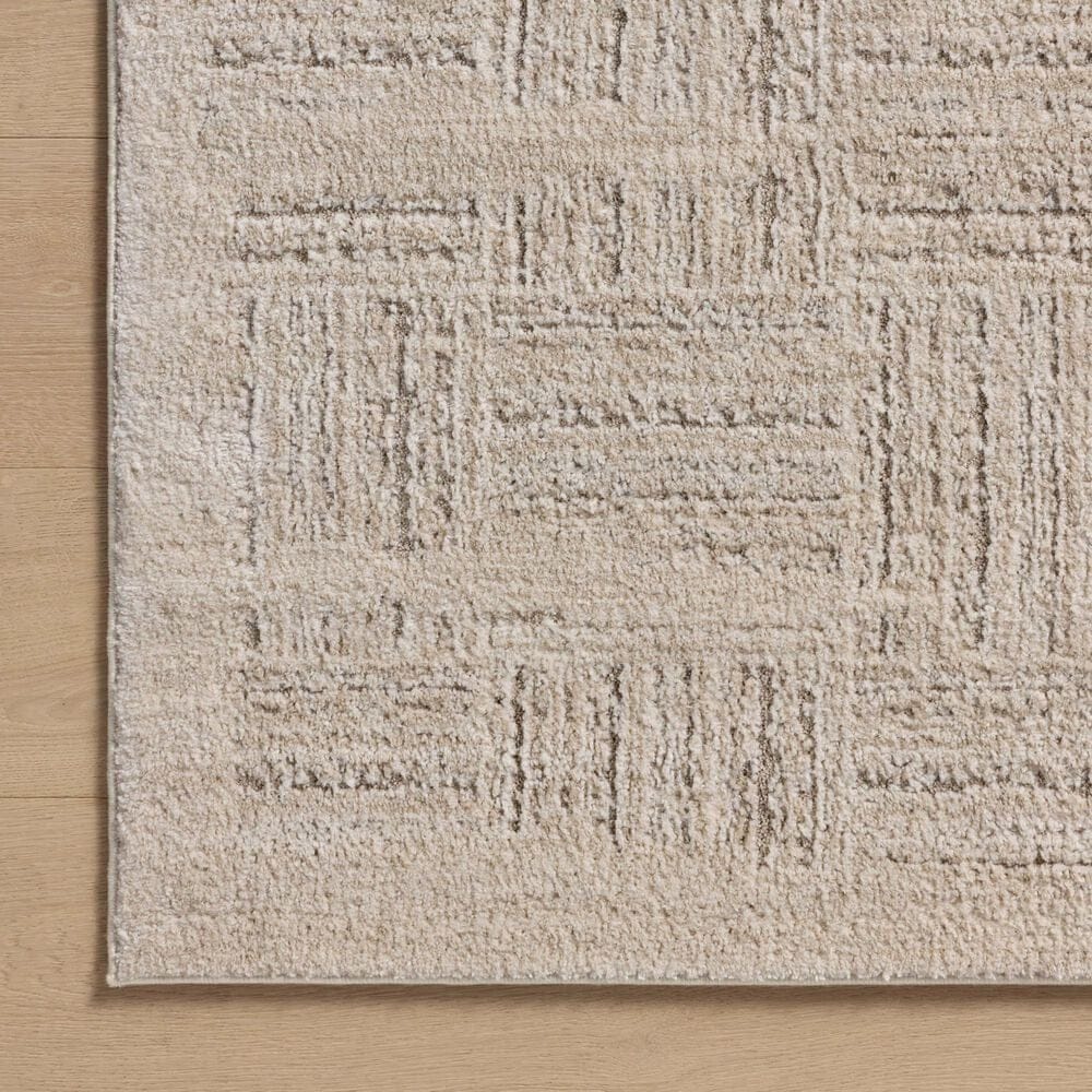 Amber Lewis x Loloi Monty 11&#39;6&quot; x 15&#39; Ivory and Taupe Area Rug, , large