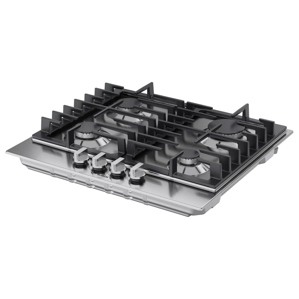 Bosch 300 Series 24&quot; Gas Cooktop in Stainless Steel, , large