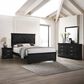 Crown Mark Amalia 4-Piece Twin Bedroom Set in Black, , large