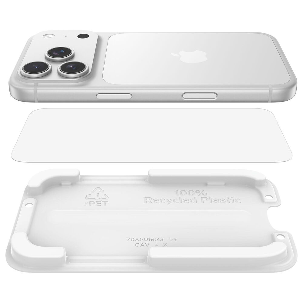 Belkin Glass Screen Protector with EZ Tray for Apple iPhone 17 Pro/18 Pro in Clear, , large
