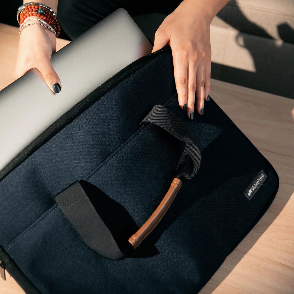 Mobile Pixels Laptop Sleeve for 13" to 15.6" Laptop in Navy, , large