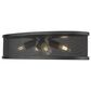 Golden Lighting Channing 24" Flush Mount in Matte Black, , large