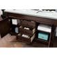 James Martin Vanities Brookfield 60" Double Bathroom Vanity in Burnished Mahogany with 3 cm Ethereal Noctis Quartz Top and Rectangle Sinks, , large