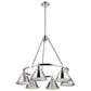 Golden Lighting Orwell 6-Light Chandelier in Chrome, , large