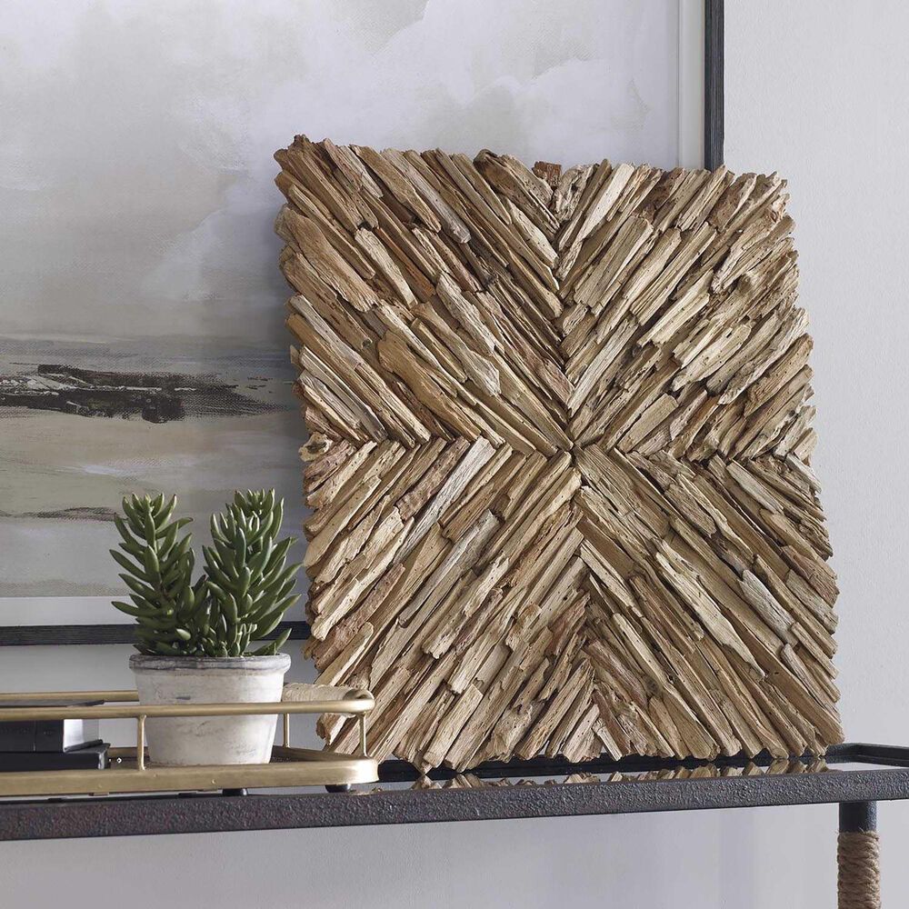 Uttermost Outland 24&quot; x 24&quot; Wall Decor in Natural, , large