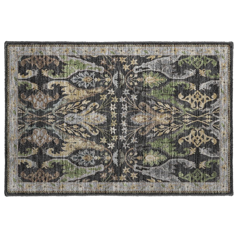 Dalyn Rug Company Hatay HY6 1"8" x 2"6" Black Area Rug, , large