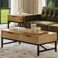 Hawthorne Furniture Newport Cocktail Table in Natural Oak, , large