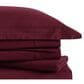 Pem America Brooklyn Loom Classic 4-Piece Full Sheet Set in Burgundy, , large