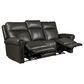 Flexsteel Alexander Power Reclining Sofa with Console Headrest and Lumbar in Weathered Stone, , large