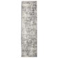 Radici USA Livigno Transitional 2"2" x 7"7" Grey Area Rug, , large
