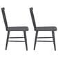 Zuo Modern Zeilen Side Chair in Black (Set of 2), , large