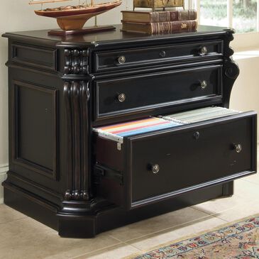 Hooker Furniture Telluride Lateral File in Black, , large