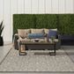 Nourison Aloha Damask 9"6" x 13" Natural Indoor/Outdoor Area Rug, , large