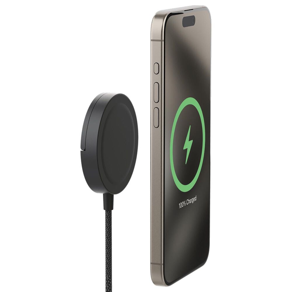 Mophie Wireless Charging Pad with Kickstand in Black, , large