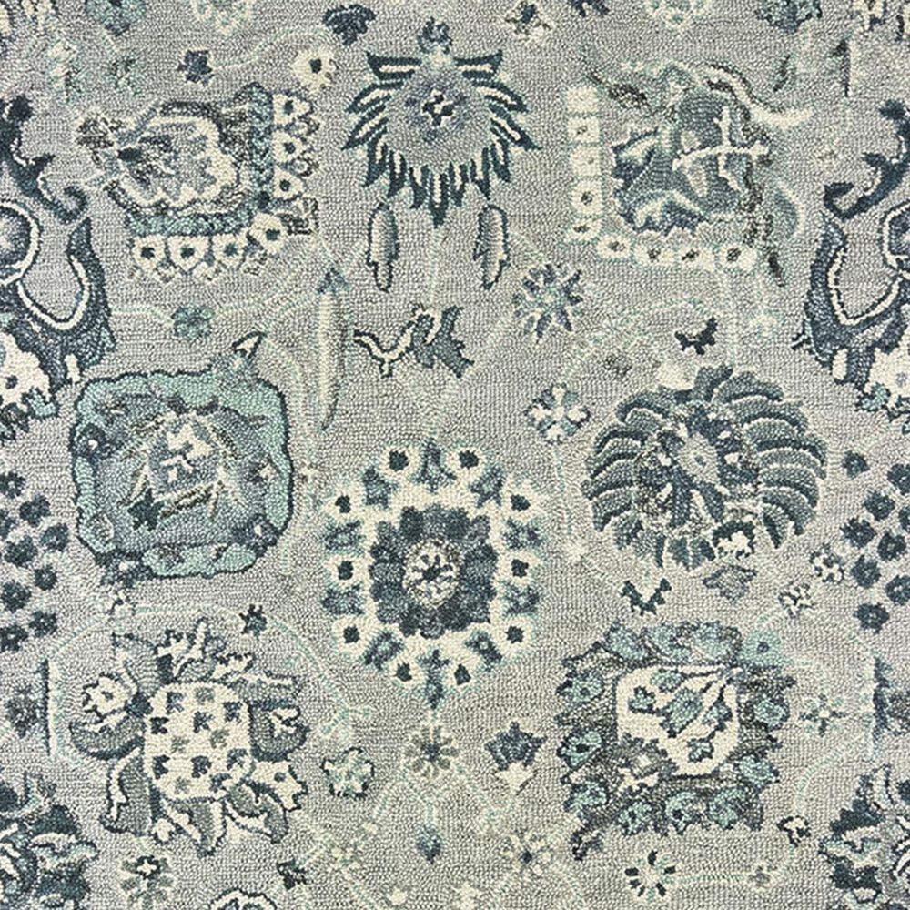 Oriental Weavers Zahra 75508 8&#39; x 10&#39; Grey and Blue Area Rug, , large
