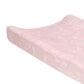 Lambs & Ivy Petals Changing Pad Cover in Pink and White, , large